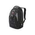 thumbnail image 1 of SwissGear 11862415 Polyester Bungee Backpack - Black & Grey, 18.5 in., 1 of 10