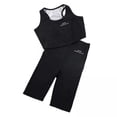 thumbnail image 1 of 2x de sauna para mujer, de sudor, , Top corto, chaleco, pantalones cortos para , quemadores de grasa, pantalones hasta la, 1 of 8