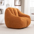 thumbnail image 3 of Jopath Bean Bag Chair, Bean Bag Sofa with Tufted Soft Stuffed Filling, Fluffy and Lazy Sofa, Comfy Cozy BeanBag Chairs with Memory Foam for Dorm Apartment Living Room Yellow, 3 of 9