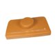 thumbnail image 4 of Almohada de masaje ergonómica para salón de belleza con funda extraíble y reposacabezas suave. Naranja, 4 of 7