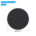 thumbnail image 2 of Uxcell 3 Inch Diameter Lamp Base Felt, 10Pack 2mm Thickness Adhesive Non-slip Anti-scratch Backed Felt, Black, 2 of 7