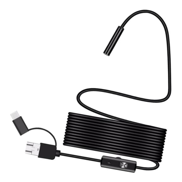 Cámara de inspección 3 en 1 tipo C/Micro USB/USB, cámara serpiente impermeable HD con 6 3.5m