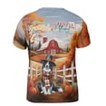 thumbnail image 2 of Thanksgiving Border Collie Pilgrim Grateful, Thankful, Blessed Fall Welcome All Over Print 3D Shirt Unisex Merch Borders Dog Lovers Gifts Idea - 00021, 2 of 6