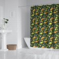 thumbnail image 2 of DarkGreen Cartoon Dinosaurs Eggs Pattern Shower Curtain 84"x72" ,Bathroom Decorative Shower Curtains Set with 12 Hooks,Modern Waterproof Washable Shower Curtain, 2 of 6