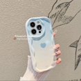 thumbnail image 4 of Carcasa Compatible Para iPhone XR 14 13 11 12 Pro Max 8 7 6 6s Plus SE 2020 XS Moda 3D Wave Colorido Gradiente Ilustración Creativa Funda De Teléfono Protección Suave Cubierta Trasera, 4 of 4