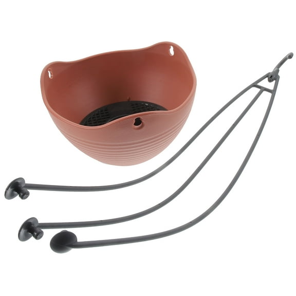 unbranded  Hanging Creative Wall-mounted Vegetable Pot (hanging No. 6-brown) Flower Pots Indoor for Plants