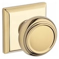 thumbnail image 5 of Baldwin Traditional Double Dummy Door Knob with Traditional Square Rose, 5 of 6