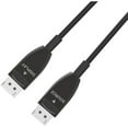 thumbnail image 2 of 4XEM 33 Feet Active Optical Fiber DisplayPort Cable, Black, 2 of 4
