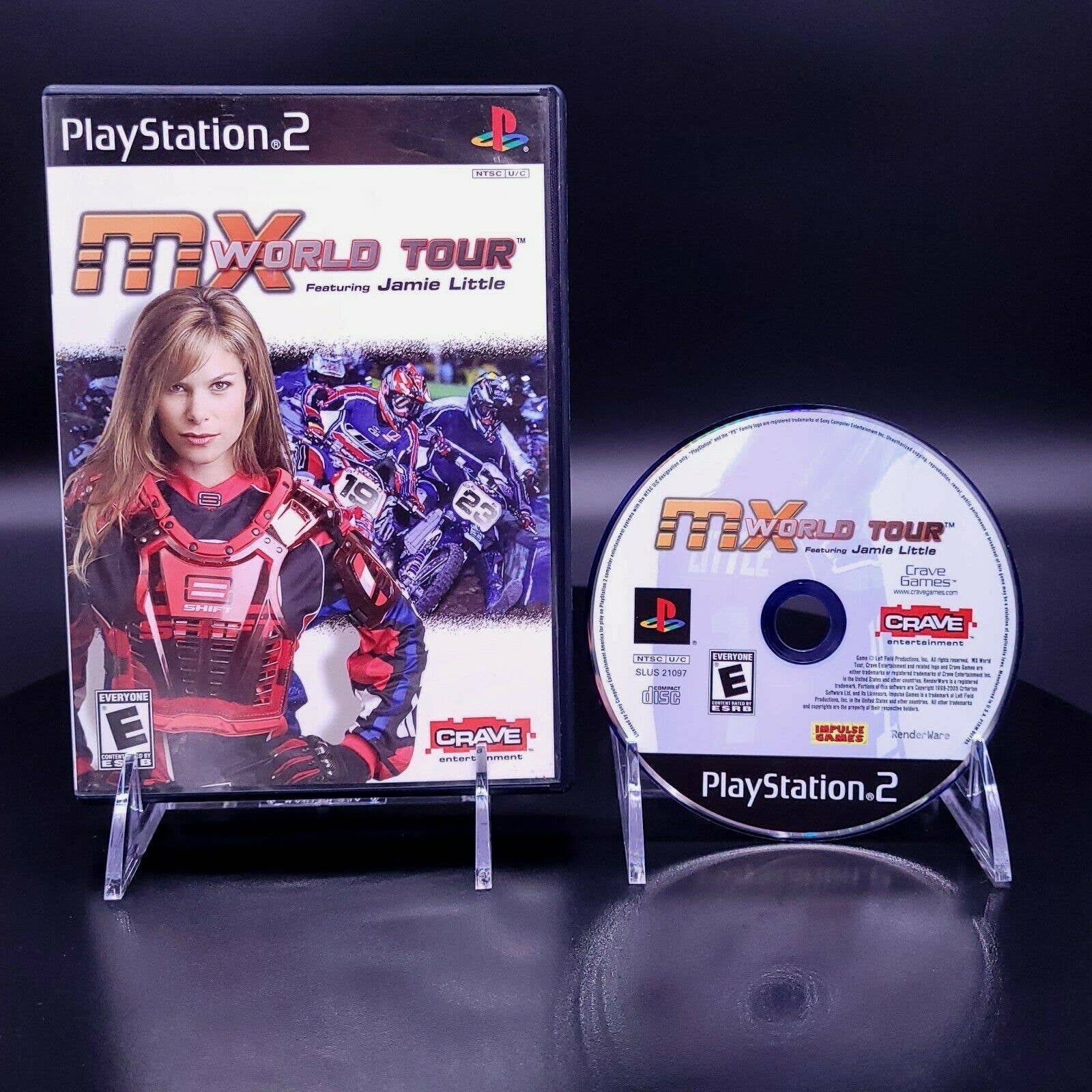 Jeu MX World Tour - Sony PlayStation 2 - Bon État, Complet