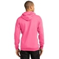 thumbnail image 2 of Port & Company Core Fleece Pullover Hooded Sweatshirt-L (Neon Pink), 2 of 6