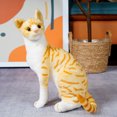 thumbnail image 3 of Huge Standing Giraffe Dog Cat Horse Sika Deer Tiger Toys Cute Animal Soft Simulation Doll Birthday Gift Kids Toy Bedroom Decor, 3 of 5