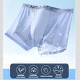 thumbnail image 4 of Mens Underwear, Low Rise Boxer Briefs for Men, Mens Breathable Trunks 4pcs, 4 of 22