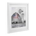 thumbnail image 2 of Stupell Industries Traditional Grandfather's Barn with Flag White Framed Print Under Glass, 13 x 13, by Kim Allen, 2 of 8