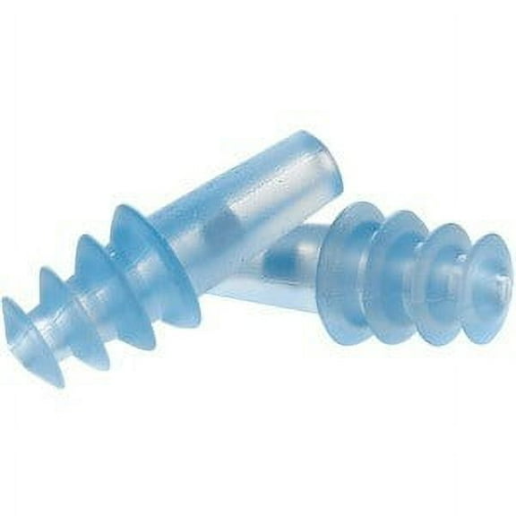 Travel Smart Adult Comfortable Earplugs for Ear Flight Pressure, Blue