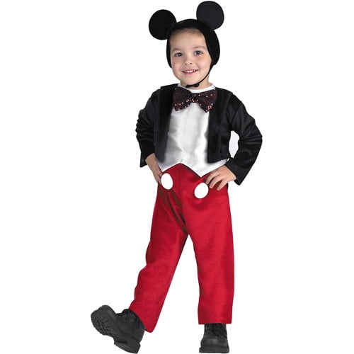 SALE Adult Animal Disney Mickey Mouse Mens Fancy Dress Costume Party Outfit 