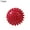 Red, variant on Cheers.US 7.5cm/9.5cm Spiky Hard Massage Balls Plantar Fasciitis Muscle Soreness Massager Ball Yoga Ball Fitness Ball