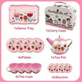 Tea Party Set for Girl, Tea Set for Little Girls, Kids Tea Sets Toys