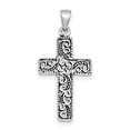 thumbnail image 1 of Pendentif en Forme de Croix de Rouleau Antique en Argent Sterling 925, 1 of 2