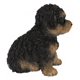 thumbnail image 4 of Figura de acción Hi-Line Gift Cachorro Cavapoo Negro y Canela en Poliresina, 4 of 6