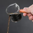 thumbnail image 4 of Taza Medidora Transparente de Doble , Taza de Leche, con Mango de Madera, para Sunnimix  Taza medidora con pico, 4 of 8