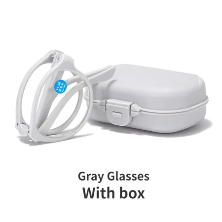 Portable Folding Reading Glasses Fashion Far-sighted Eyewear with Plastic Case Anti Blue Ultralight Diopter Eyeglasses 0 To +4.0