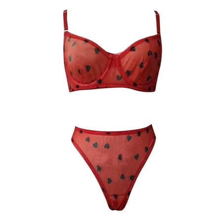 Bigersell Underwear Women Clearance Seamless Underwear Women Boyshort Thongs Panty Style P-1009 Cotton Boyshort Panties G String Thong Briefs Mid Waist Women Cheeky Panties Red S
