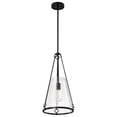 thumbnail image 7 of Nuvo Lighting 60/8256 Valentine 12" Wide Pendant - Black, 7 of 7