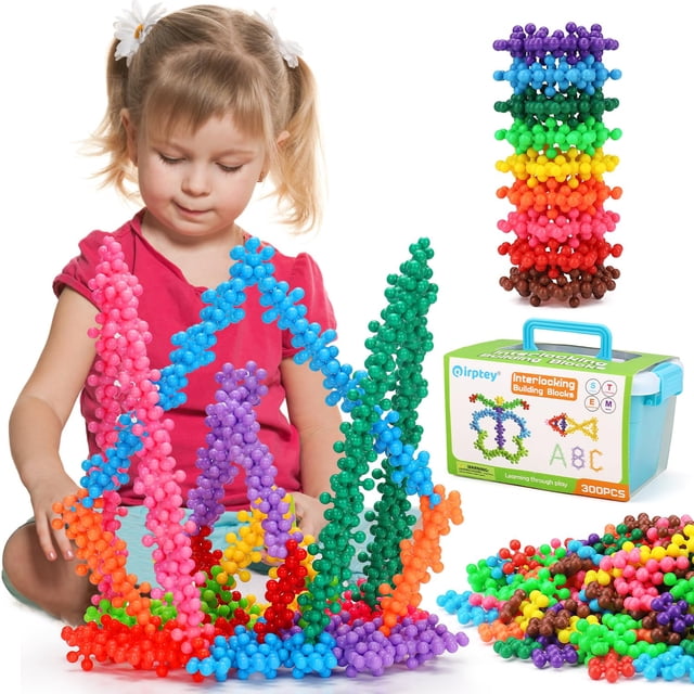 Juguetes educativos STEM Building Blocks Qirptey para niños a partir de 3 años