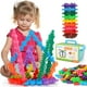 thumbnail image 1 of Juguetes educativos STEM Building Blocks Qirptey para niños a partir de 3 años, 1 of 7