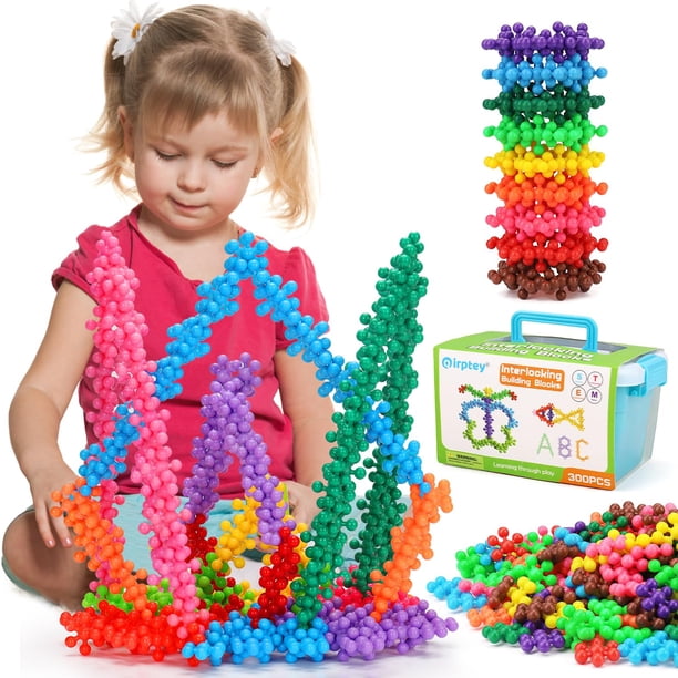 Juguetes educativos STEM Building Blocks Qirptey para niños a partir de 3 años