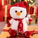 thumbnail image 2 of Muñeco de nieve de peluche de Navidad, muñeco de nieve, juguetes de peluche navideños de 10 pulgadas, 2 of 5