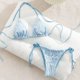 thumbnail image 5 of Trajes de baño para mujer, conjunto de bikini de dos piezas con cordones, traje de baño con estampado de agua para mujer, trajes de baño para mujer, trajes de baño para mujer, trajes de baño de moda d, 5 of 7