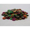 thumbnail image 4 of EOEMY 100 Pcs Mixed Color Natural Coconut Column Heishi Beads 12mm(1/2"), 4 of 6