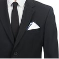 thumbnail image 2 of HAHDAXIA Essentiels de Gentleman Week-End Décontracté Blanc Poche Carré, 2 of 3