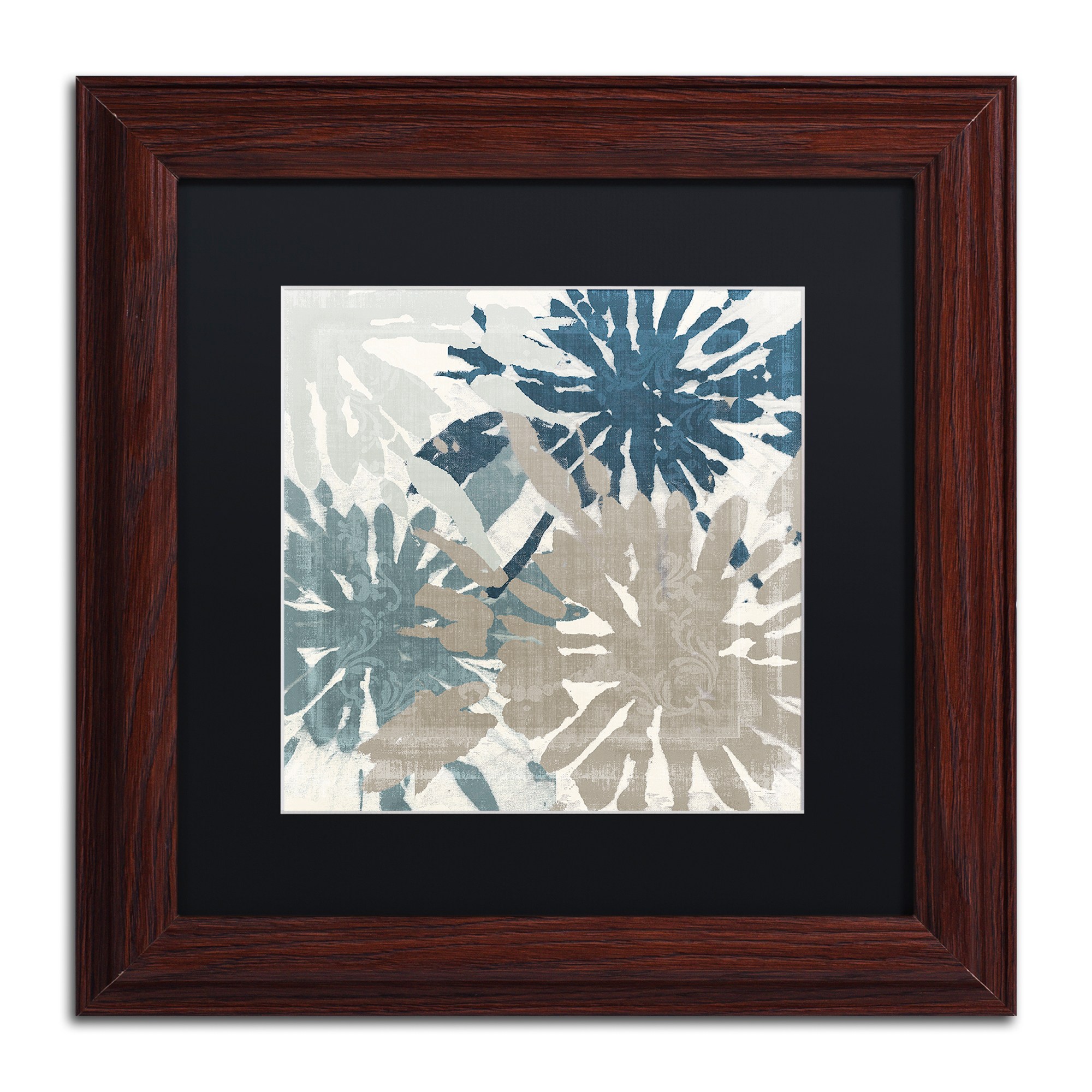 Trademark Fine Art "Beach Curry IV" Canvas Art by Color Bakery, Black Matte, Wood Frame