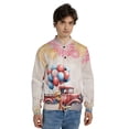 thumbnail image 4 of Vintage Patriotic Golden Retriever 4th of July Independence Memorial Day All Over Print 3D Baseball Jacket Goldens Dog Lover Gifts Idea Bomber Jacket Softball - 01006, 4 of 6