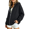 thumbnail image 4 of Yutgune Kids Zip Up Hoodie for Boys Girls, Full Zip Long Sleeve Hooded Sweatshirt Jacket with Pocket, Casual Fall Outerwear, 4 of 9