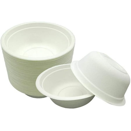 Compostable Bowls – Paper Bowls, Eco Friendly Biodegradable, Disposable ...