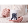 thumbnail image 7 of WIRESTER 11 Oz Ceramic Tea Cup Coffee Mug, Smiling Blue Pit Bull Dog, 7 of 7