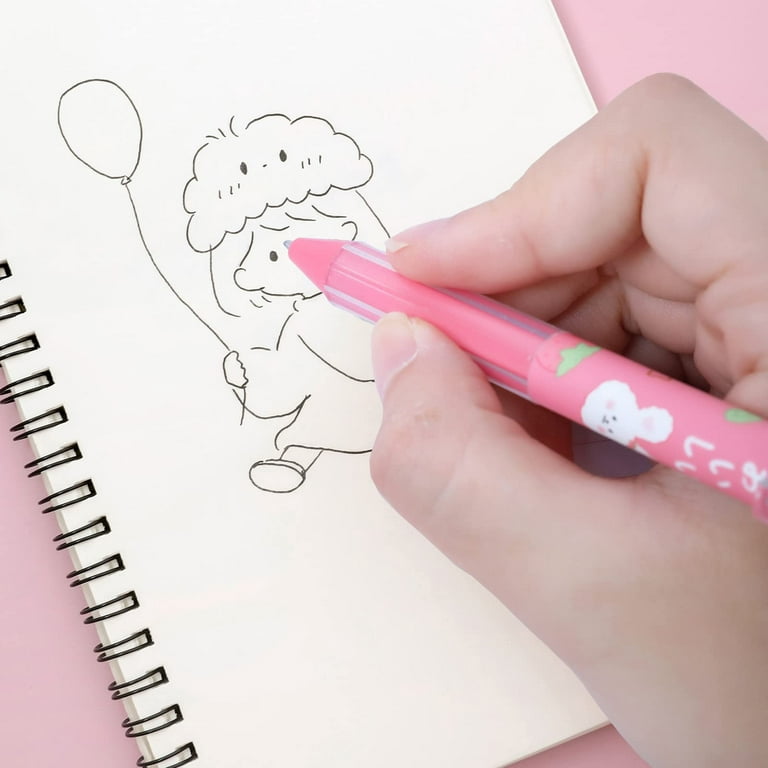  Seekplore 28Pcs Cute Donut Gel Ink Pens Kawaii Pens Cartoon  Writing Pens 0.5 mm Black Ink Cool Pens Novelty Fun Pens for Kids School  Office Home Supplies Student Present (Cute Donut) 