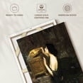 thumbnail image 6 of Elephant Stock Pandora Wall Art - Vertical Canvas Wall Art - Living Room Wall Decor - People Canvas - Black And Brown Decor By John William Waterhouse - 24" x 36", 6 of 8