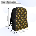 thumbnail image 4 of Disketp Cute Cartoon Bees Mochila Unisex de Apertura Lateral Completa, Mochila para Laptop para Escuela, Trabajo y Viajes, 4 of 8