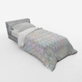 thumbnail image 3 of Ambesonne Abstract Bedding Set 4 Pcs, Grunge Colored Circles, Queen, Multicolor, 3 of 3