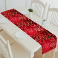 thumbnail image 1 of EREHome Chemin de table Carte de Vœux rose Rouge Nappe Nappe 16x72 Pouces, 1 of 1