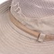 thumbnail image 5 of Sombrero para actividades al aire libre, sombrero de pescador, sombrero de malla de algodón con protección UV, sombrero para el sol y la playa (caqui), 5 of 6
