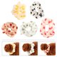 thumbnail image 5 of GOOHOCHY 5pcs Scrunchies para el cabello Lazos elásticos para el cabello Bandas para el cabello con patrón de amor (color mezclado), 5 of 7
