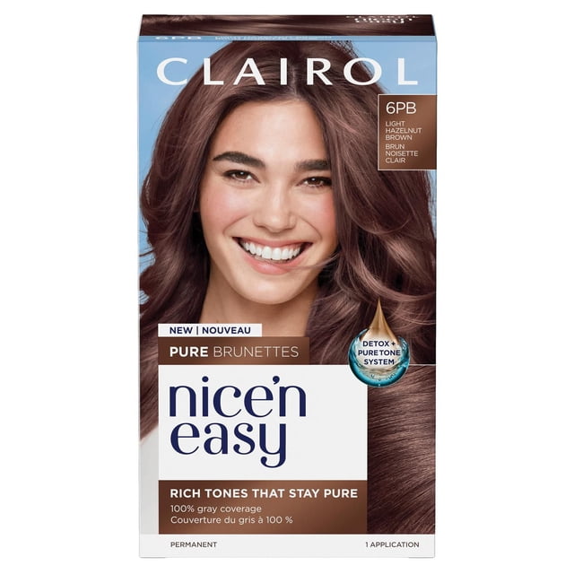 Clairol Nice'N Easy Pure Brunettes Permanent Hair Dye