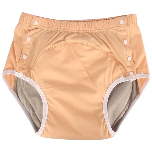 Natural Washable Cotton Cloth Diapers for Adults 4 Color Varieties Leak Resistant Design