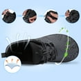 thumbnail image 3 of Barerun Mens Womens Water Shoes Quick Dry Barefoot for Swim Diving Surf Aqua Sports Pool Beach Grey, 3 of 7