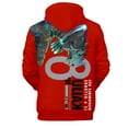 thumbnail image 2 of Kaiju No. 8 Hoodie Women Men Casual Sweatshirt Harajuku Pullover Tracksuit, 2 of 3